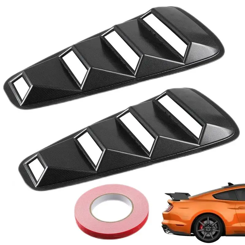 

ForFord Rear Window Louvers Side Vent Trim Side Window Shutter Vent Car Panel Side Air Vent Cover 2005 2006 2007 2008 2009