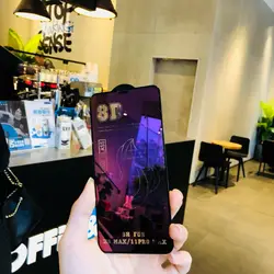 Premium 8D Beauty Mirror Screen Protector Film - Full Coverage Mobile Phone Protection - iPhone XR (PURPLE)