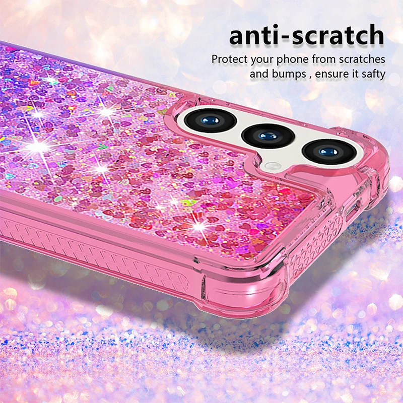 Glitter Quicksand Colored Phone Cover