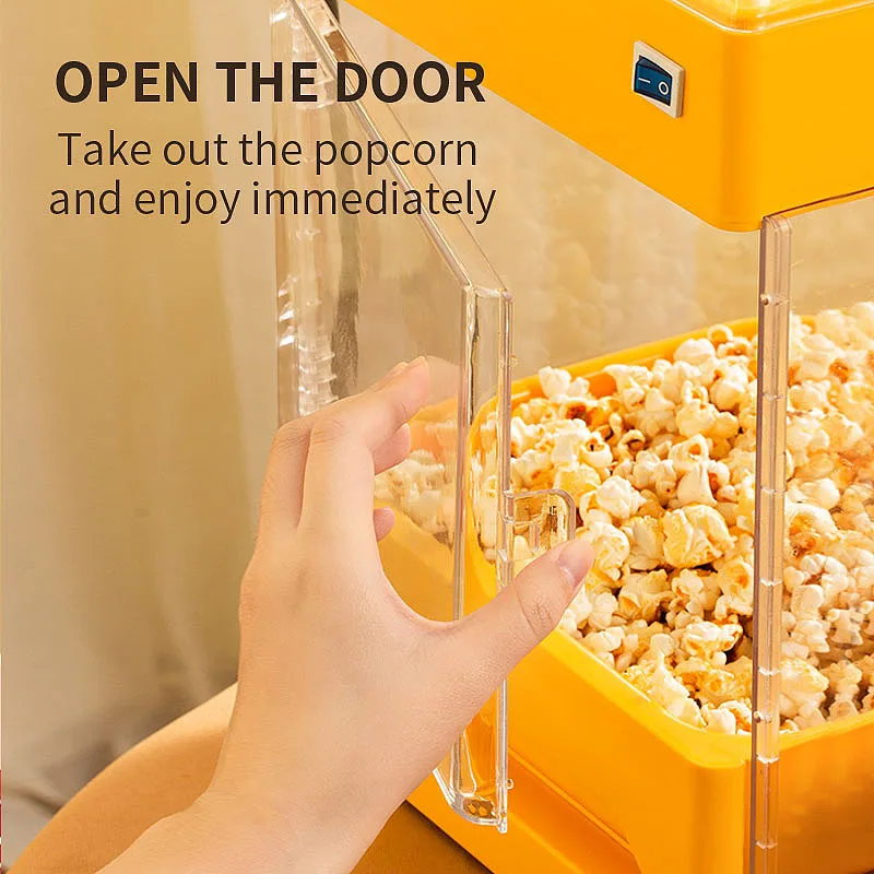 PC housing commercial Popcorn Machine with heating pot 2