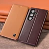 Flip Case For SAMSUNG Galaxy A14 A24 A34 A54 5G Genuine Leather Magnetic Cover Cowhide Napa Texture Card Pocket Wallet Cases