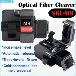SKL-M9 Fiber Optic cleaver NEW M9 Cable Cutting Knife FTTT Optical Knife Tools cutter High Precision Cleavers 16 surface blade