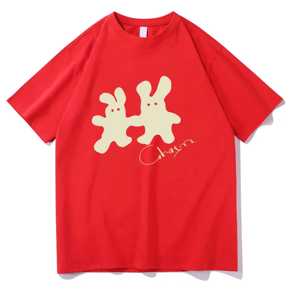 Clairo Merch Charm Bunny T Shirt 2024 Fashion Men/women