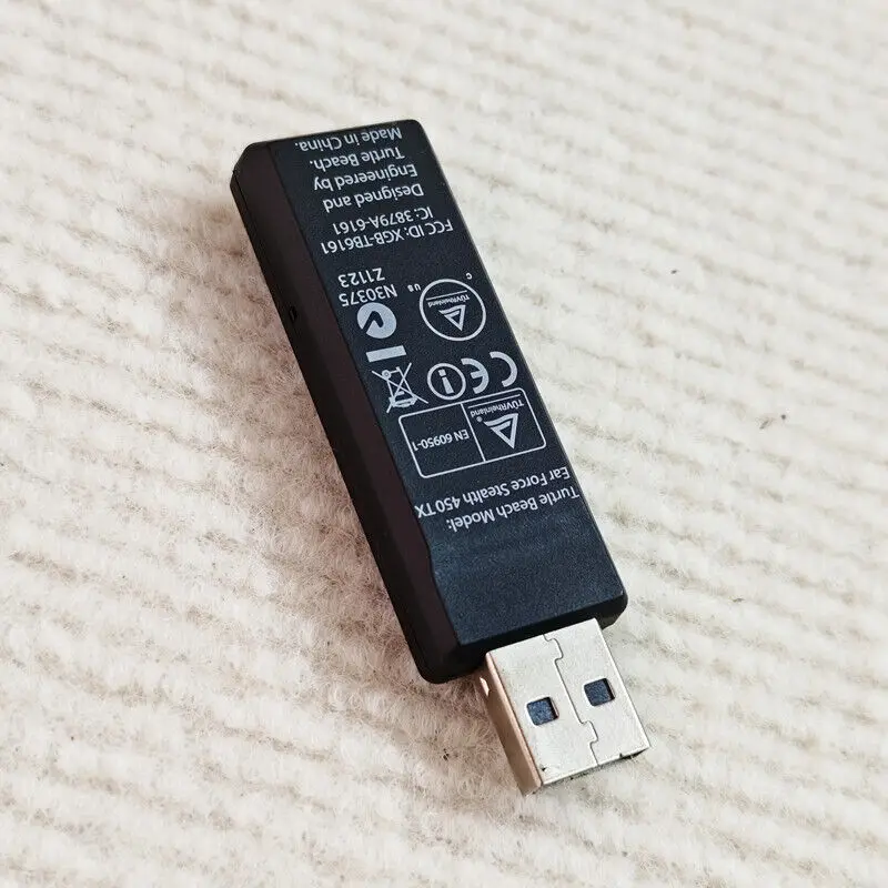 터틀 비치 이어포스 스텔스 450 RX 무선 헤드셋 USB 동글 리시버 이어포스 스텔스 450TX용