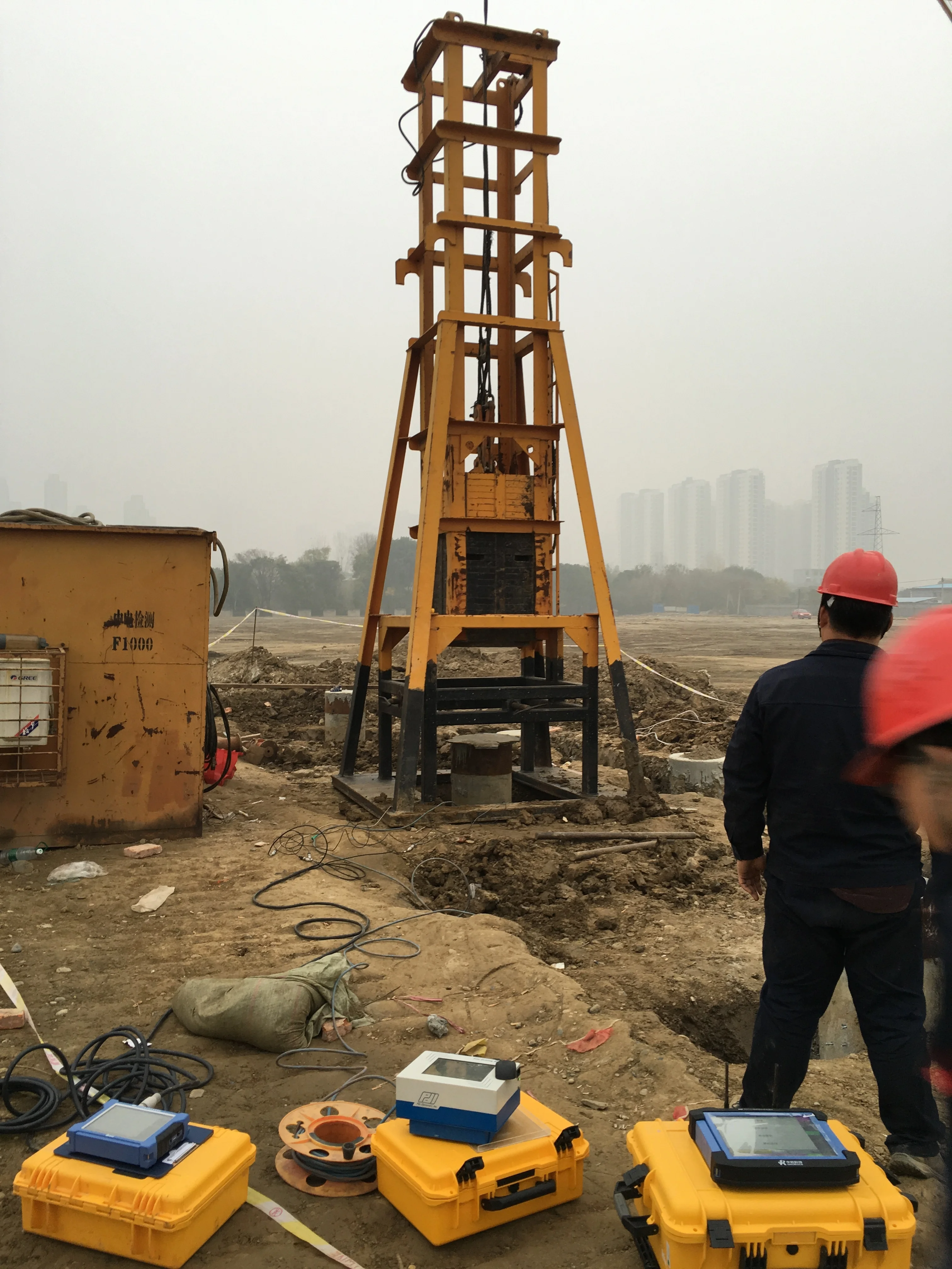 Рисунок 5 - Испытательное оборудование для динамической нагрузки