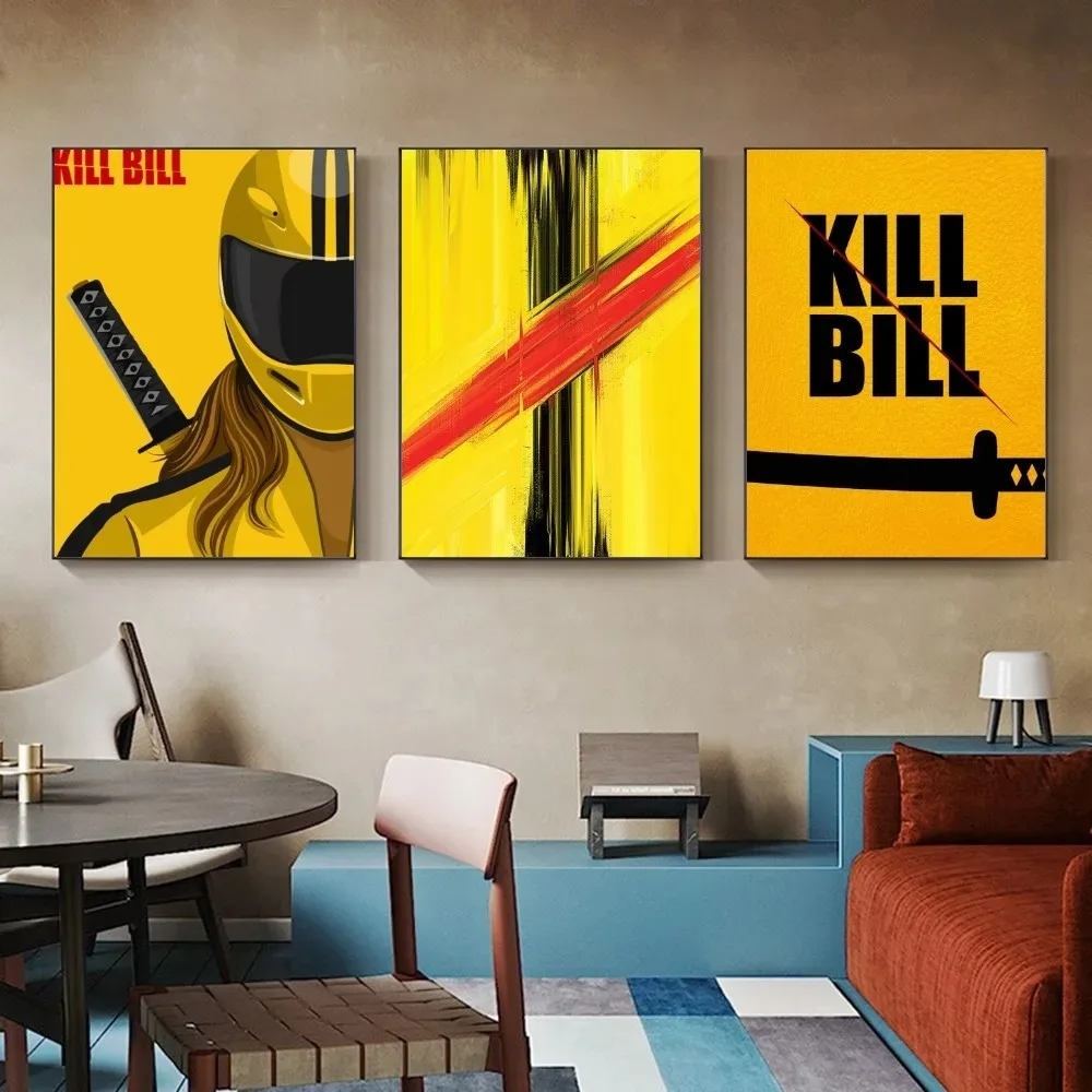 Classic Movie Kill Bill Poster Canvas Modern Wall Art Prints camera da  letto Studio Studio soggiorno ingresso Cafe Decoration - AliExpress, image size:1000x1000