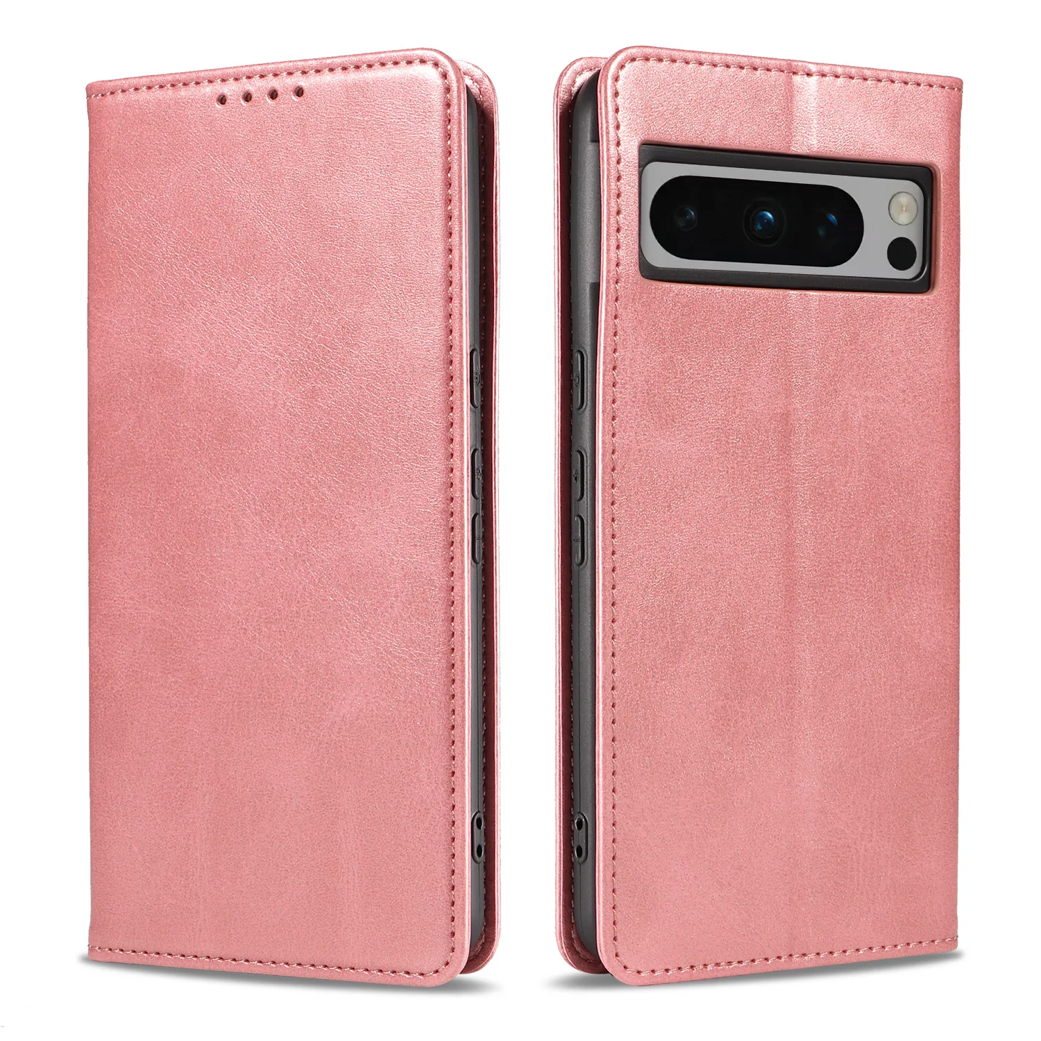 Luxury Leather Business Phone Case - Solid Soft TUP & Hard PC Cover