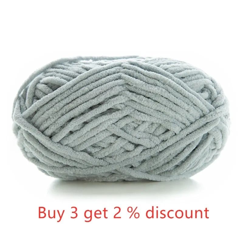 50 Grams/Ball Handmade DIY Knitting Yarn Wool Line Baby Scarf Hat Soft Thickness Line Crochet Yarn For Knitting Wholesale 2