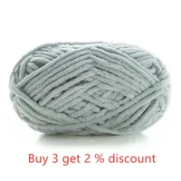 50 Grams/Ball Handmade DIY Knitting Yarn Wool Line Baby Scarf Hat Soft Thickness Line Crochet Yarn For Knitting Wholesale 2