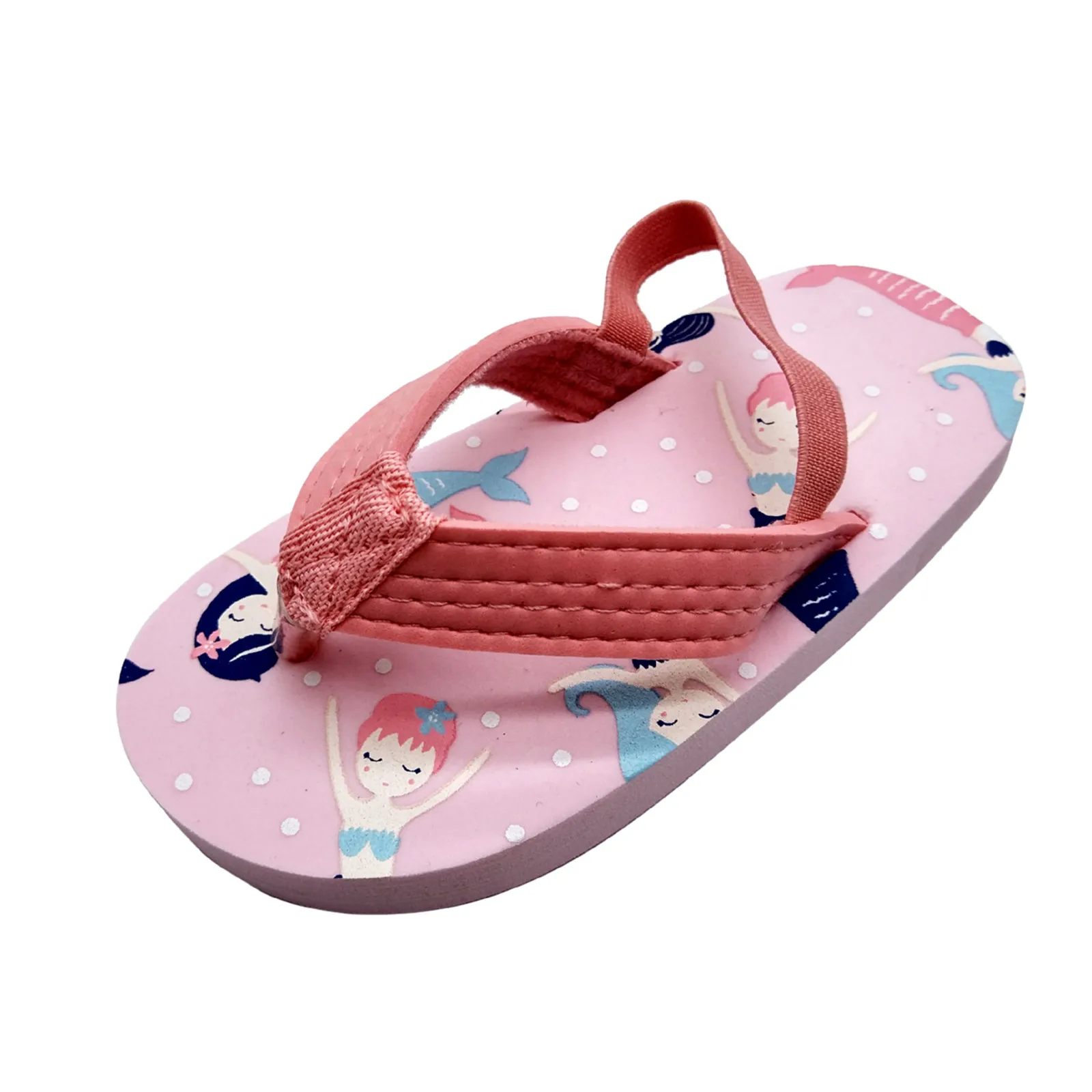 Description Picture 4 of itemToddler Eva Elastic Beach Shoes Girls Shoes Strap & Flops Boys Flip For Kids Sandals With Adjustable Summer Sandals Pantuflas
