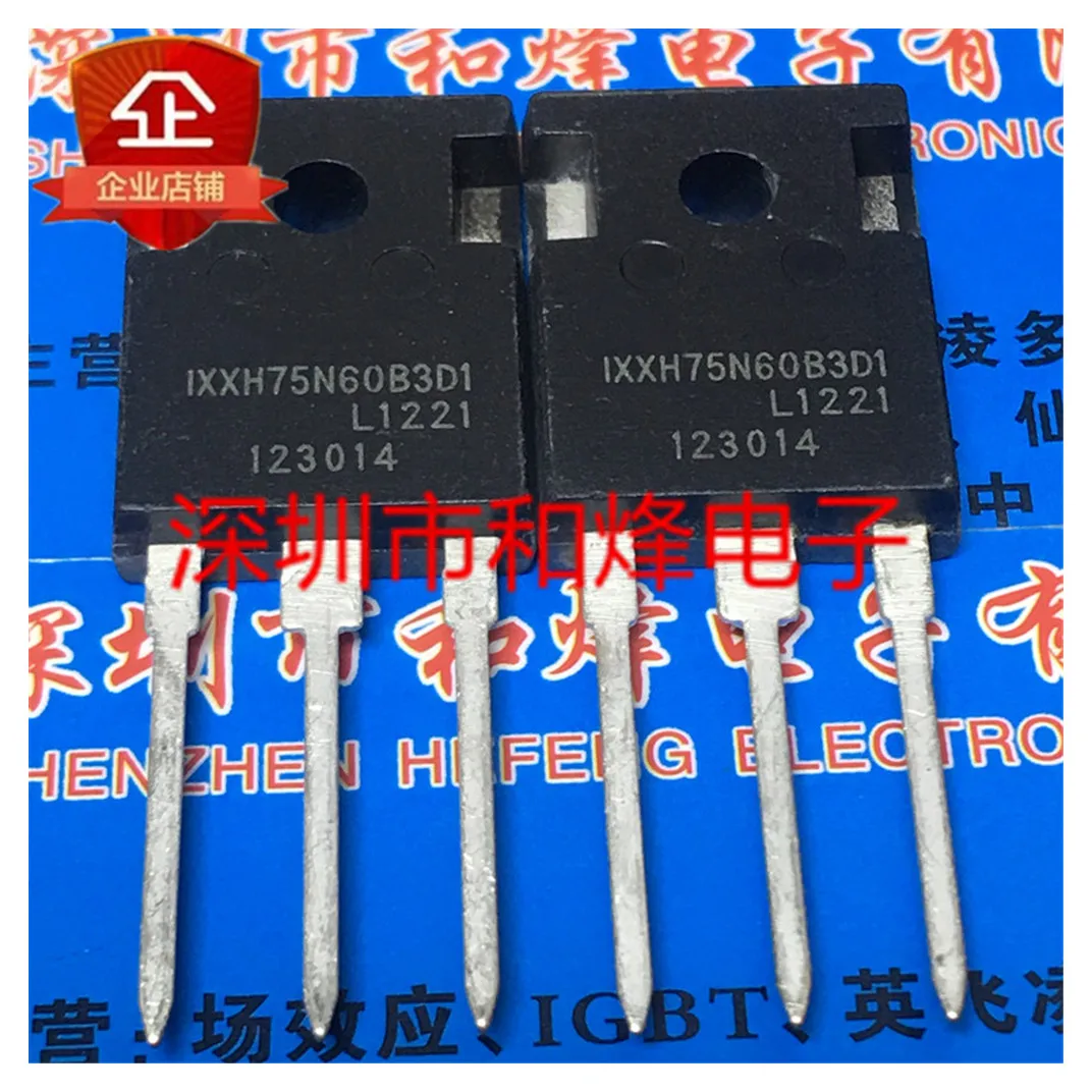 

5 шт. IXXH75N60B3D1 TO-247 600V 160A