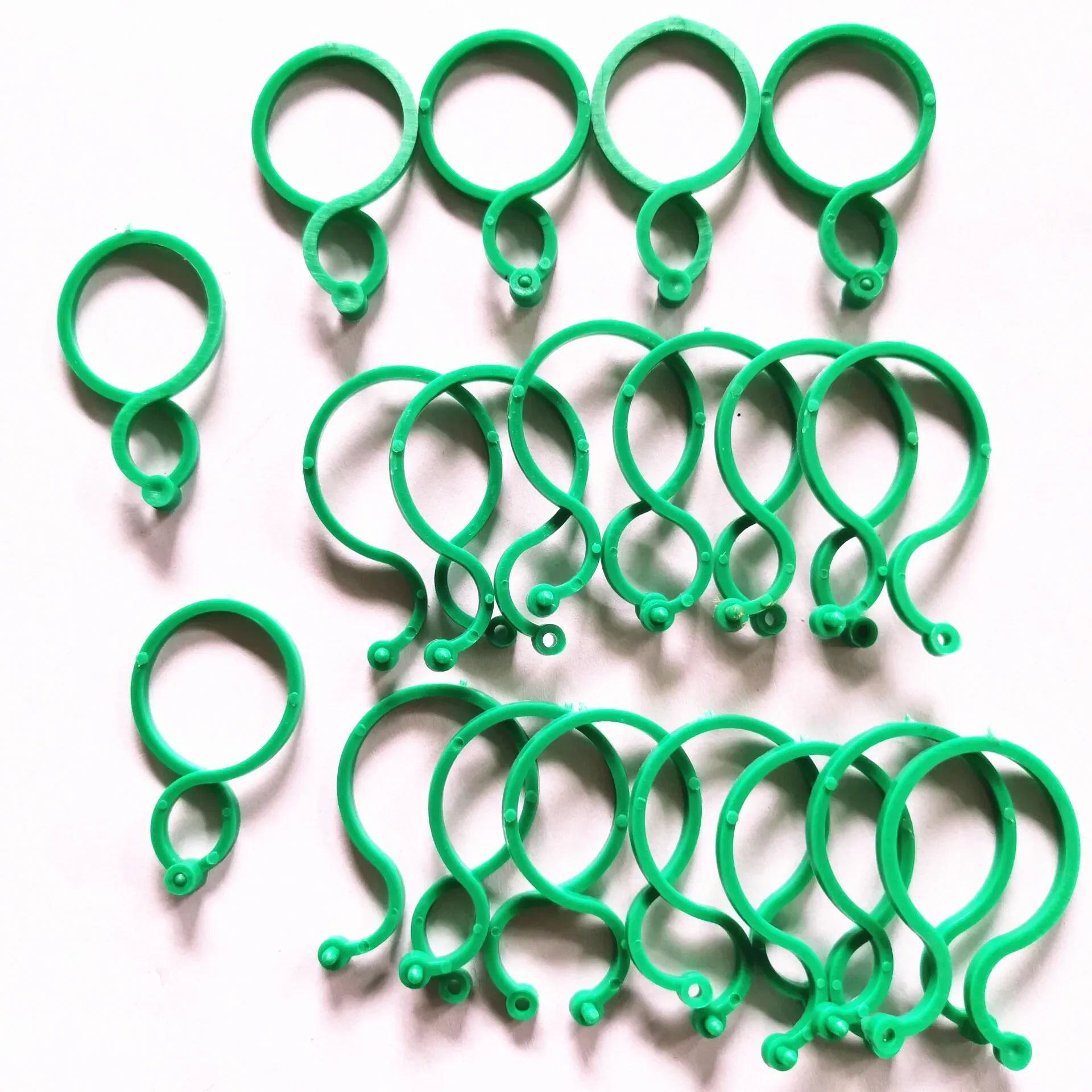 50/100/20 Pcs Garden Plant Holder Trellis Clips For Vine Vegetable New Tomato Growing Upright Garden Plant Stand Tool