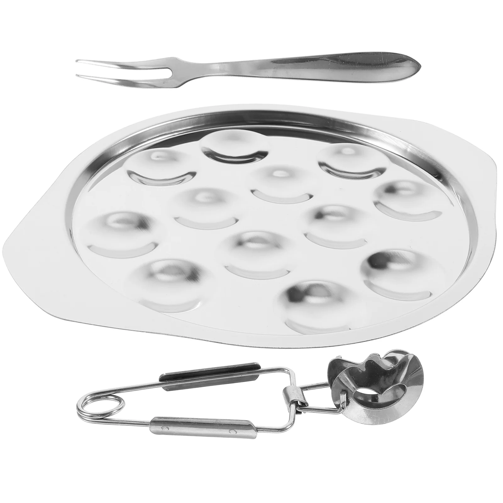 

Tongs Stainless Steel Metal Serving Kitchen Food Snail Mini Locking Cooking Grilling Barbecue
