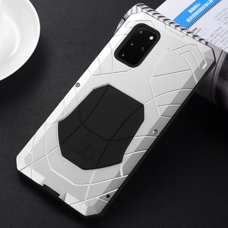 Imatch Original Case For Samsung Galaxy S23 S22 S21 S20 Plus Ultra  Aluminum Metal Protector Cover Armor Heavy Duty Shockproof