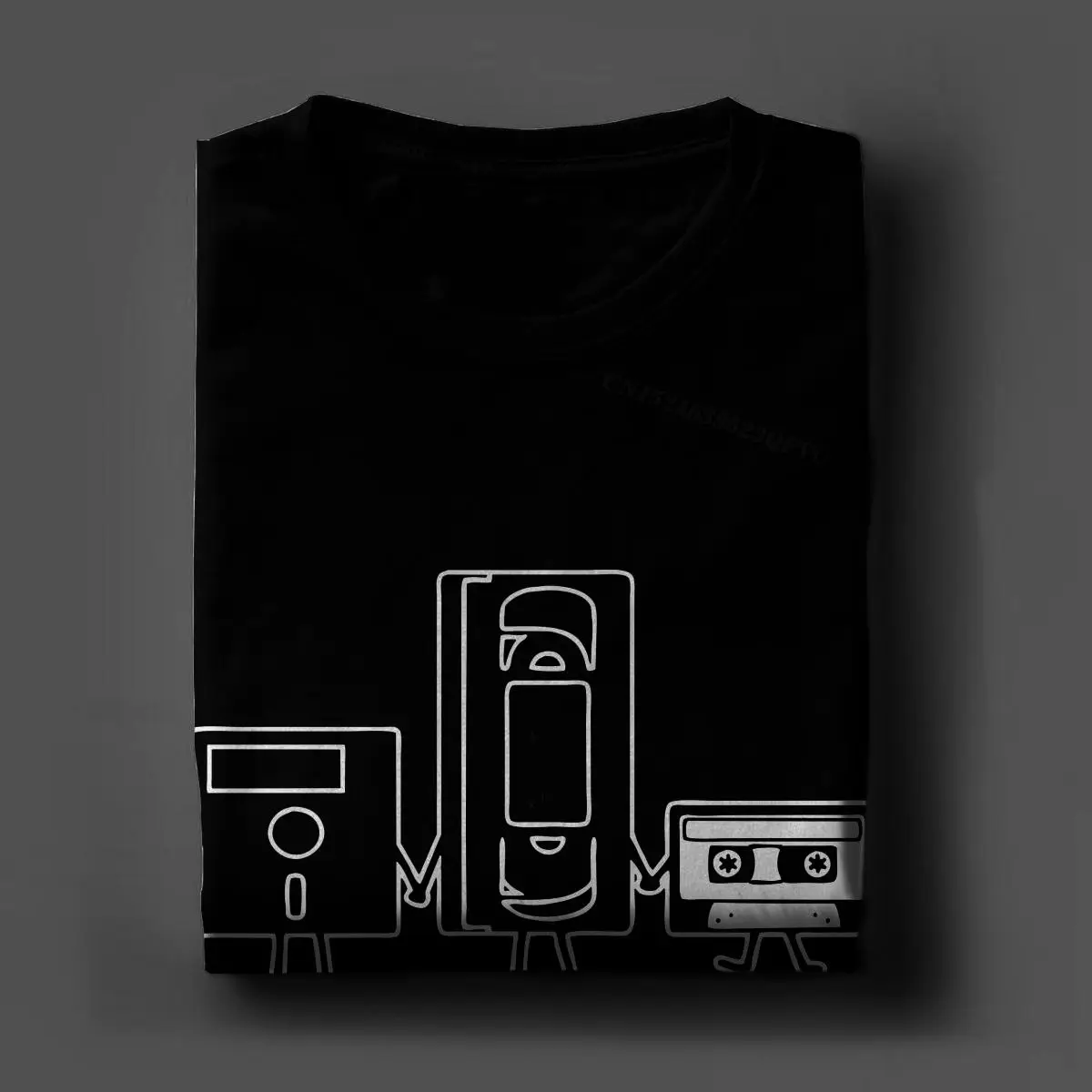 Рисунок 4 - Мужская винтажная хлопковая Футболка с принтом манга