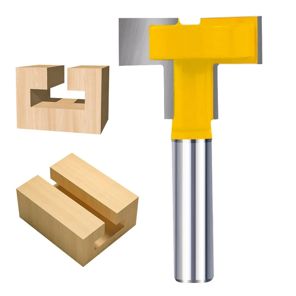 XCAN T-Slot Router Bit CNC Router Bit Wolfram Hartmetall Fräser 8mm Schaft Für Holzbearbeitung Gravur Werkzeuge holz Router Bits – Detail 10