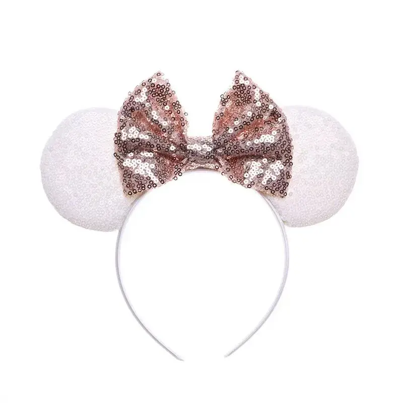 Anime Mouse Ears Headhand Cosplay Kawaii Cartoon Elastic Hair Accessories Party Sequin Bows Hairband Toys Children Adults Gift - Image 22