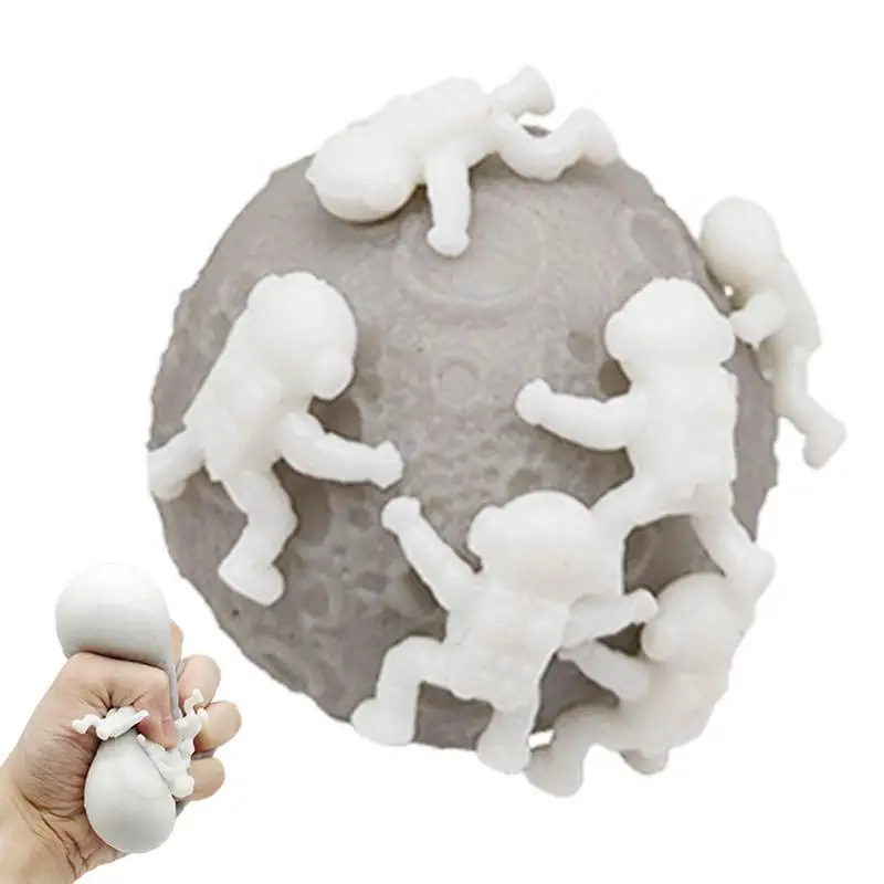 

Cute Astronauts Toy Stress Relief Squeeze Toy Glow In The Dark Slow Rising Stress Toy Pressure Toy Christmas Gifts