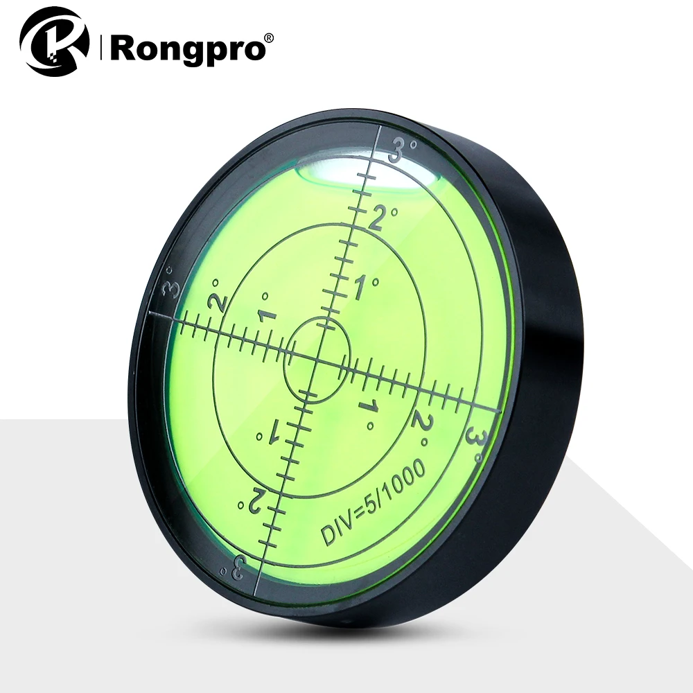 

Круговой тонкий уровень Rongpro 60x10 мм, высокая точность, стандартный круглый уровень Bullseye, 2 шт.