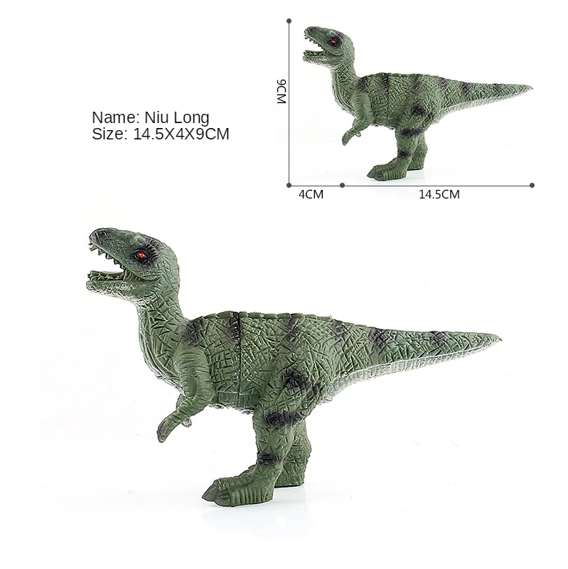 thumbnail image 1 of Estilos Figuras de acción y juguetes Modelo Brachiosaurus Plesiosaurio Tiranosaurio Dragón Dinosaurio Colección Colección de animales Modelo Juguetes, 1 of 5