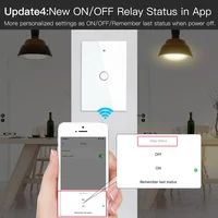 ZigBee przycisk dotykowy na ścianie inteligentny włącznik światła z neutralny/nie neutralny, nie kondensator inteligentne życie/Tuya 2/3 Way Control kompatybilny AlexaGoogle 5