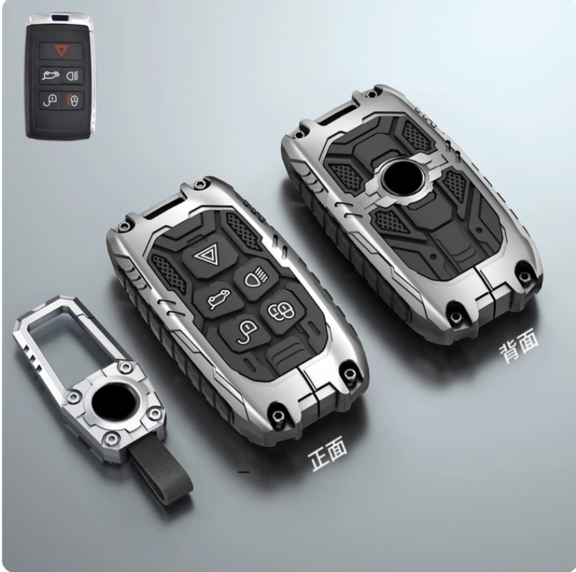 Auto Smart Fernbedienung Schlüssel Fällen Halter Abdeckung Für Land Rover Range Rover Discovery 5 LR2 LR4 Sport Für JAGUAR XE XF XJ F PACE – Detail 7