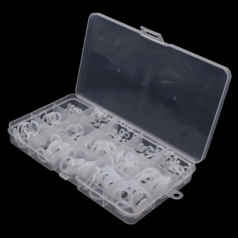 Description Picture 5 of item225pcs/box Silicone Seal O-ring NBR Seal Ring Kit Nitrile Rubber NBR O-Ring Gasket Sealing Ring O Rings Rubber Kit Set