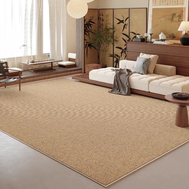 Carpet for Living Room Japanese Style Wabi-sabi Style Large Area Bedroom Rugs Creative Light Luxury Home Decoration Sofa Mats 러그