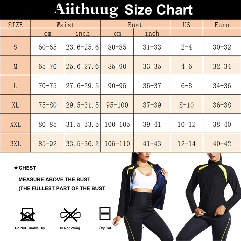 Women Slimming Sweat Sauna Suit Workout Tops Body Shaper Jacket