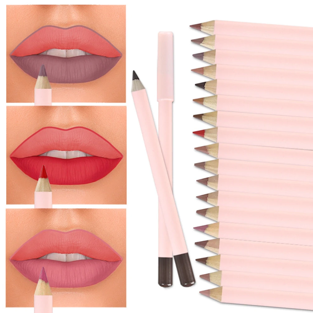 Brown Lip Liner Pencil Private Label Custom Bulk Lipliner Lips