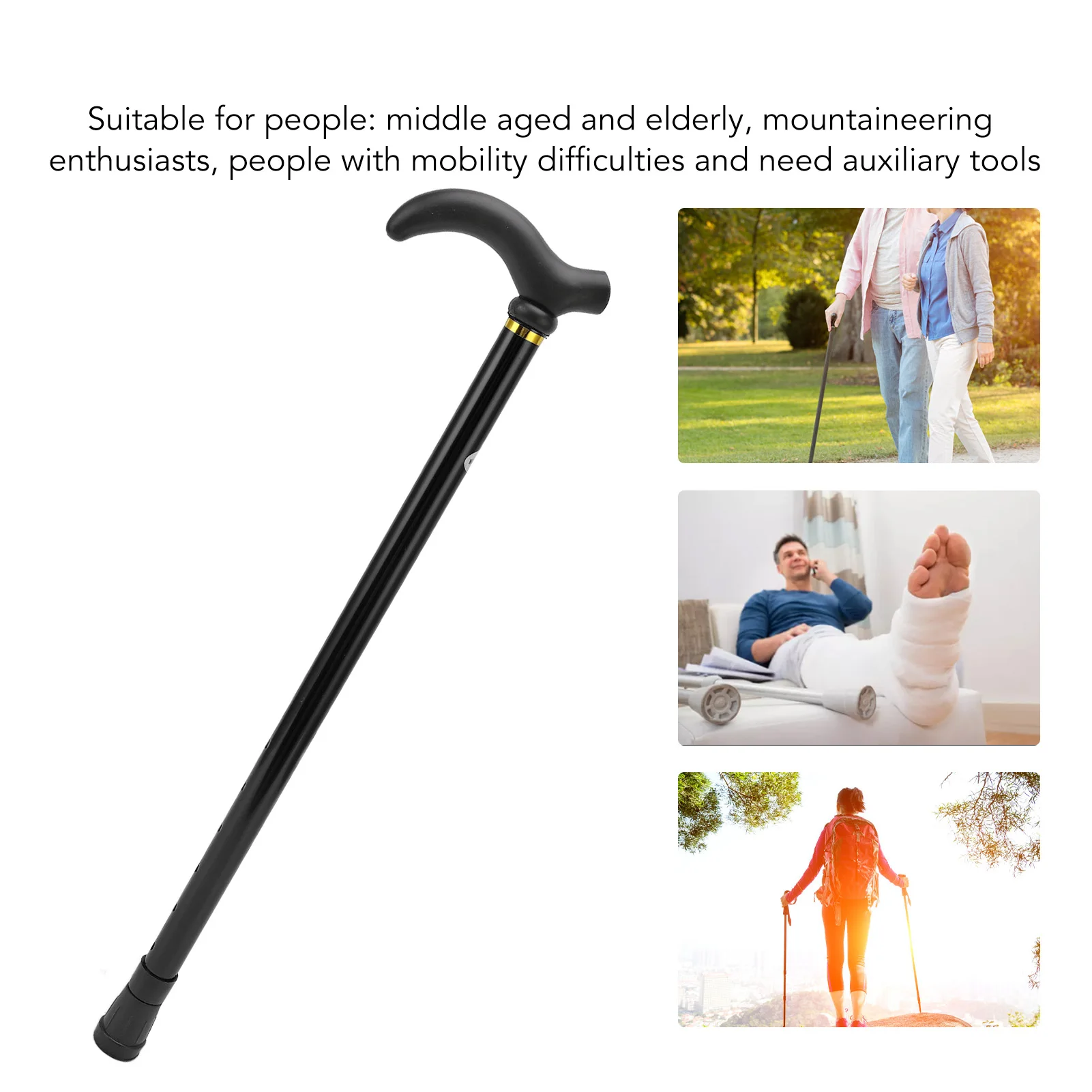 Adjustable Folding Walking Cane 3