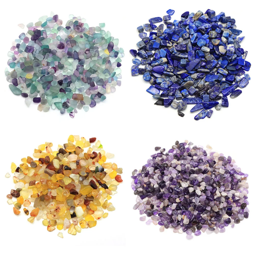 Natural Stone Crystal Chips for Reiki Healing and Aquarium Decoration