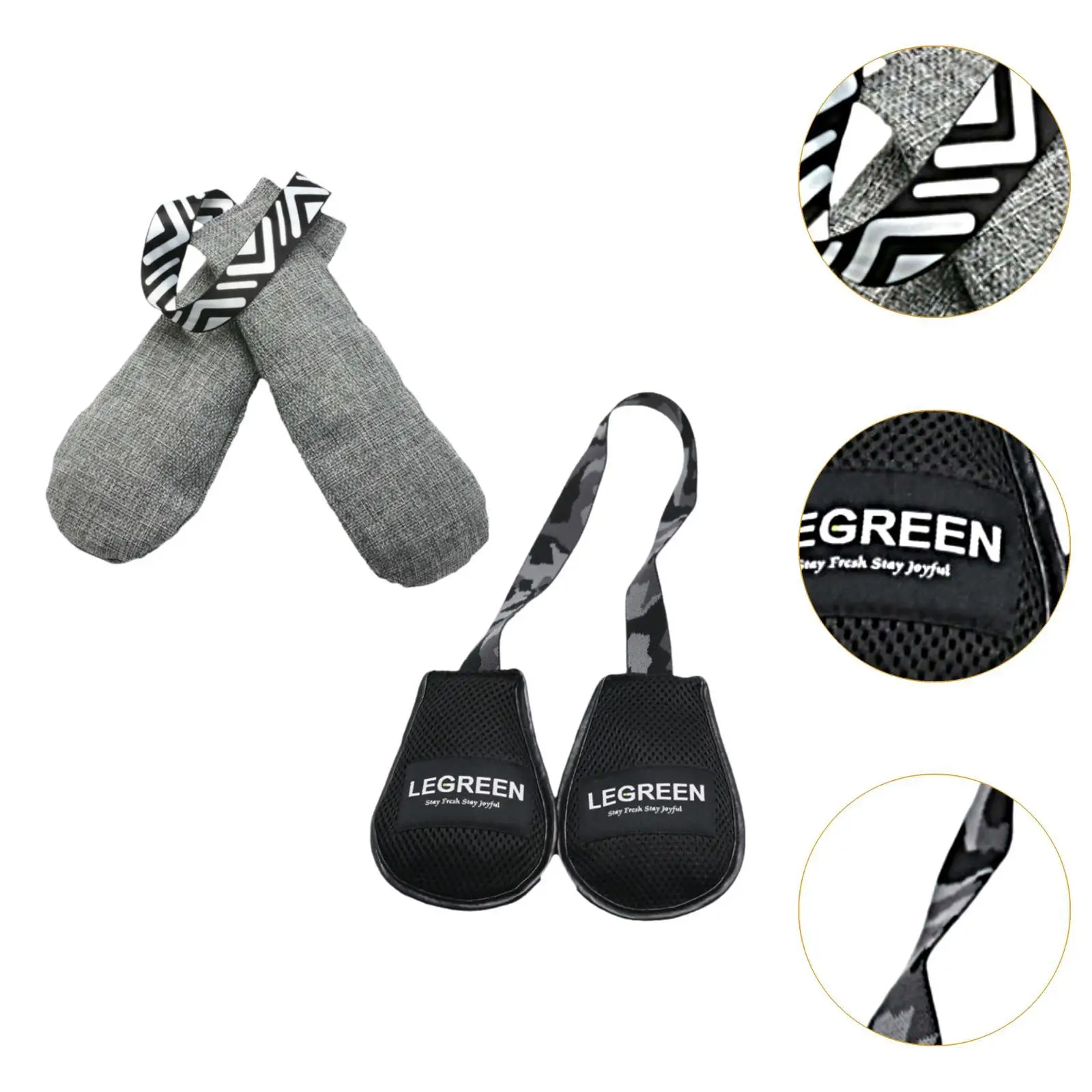 Boxing Gloves Odor Multifunctional Portable Leaves Gloves Fresh Charcoal Bag