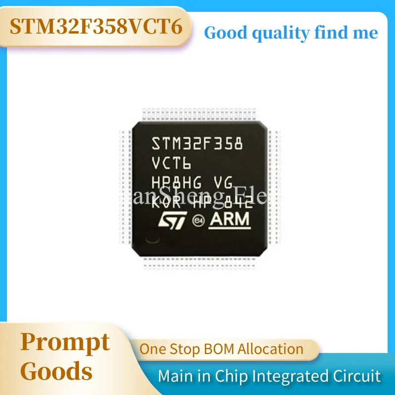 

Оригинальный встроенный чип STM32F358VCT6 STM32F358 STM32F STM32