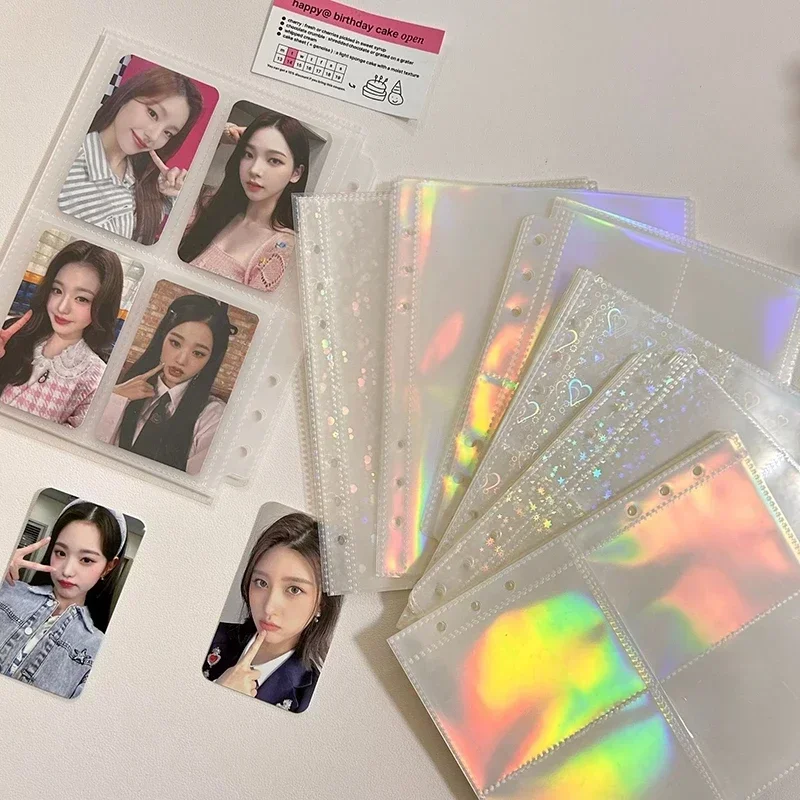 Photocard Holder Photocard Binder A5 Photo Album Inner Pages Kpop Holder Binder Inner Pages 10/20pcs