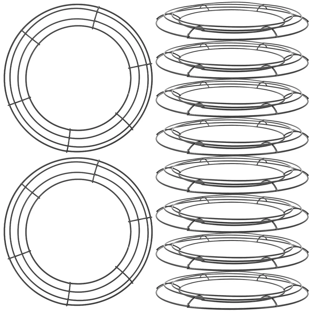 

Garland Hoop DIY Wreath Frame Iron Metal Floral Rack Flower Dream Catcher