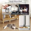 2571-21f31b.jpg Smart Automatic Pet Feeder HD Camera APP Control Vacuum Sealing Ceramic Bowl Small Animals Including Steel Travel