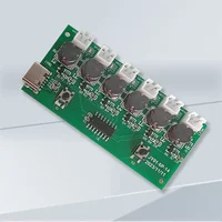 Humidifier Module DIY Kit Nebulizing Control Board Ultrasonic Nebulizer Mist Driver Circuit Board 6 Nozzle 2