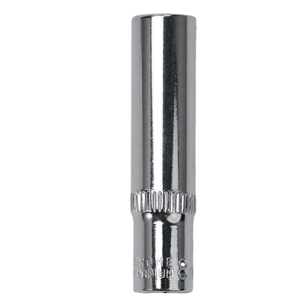 1 Stück 8/10/13 mm 1/4 Einzelverlängerung Innensechskant Premium Chrom-Vanadium-Stahl-Steckschlüssel verchromte Oberfläche Steckschlüssel – Detail 6