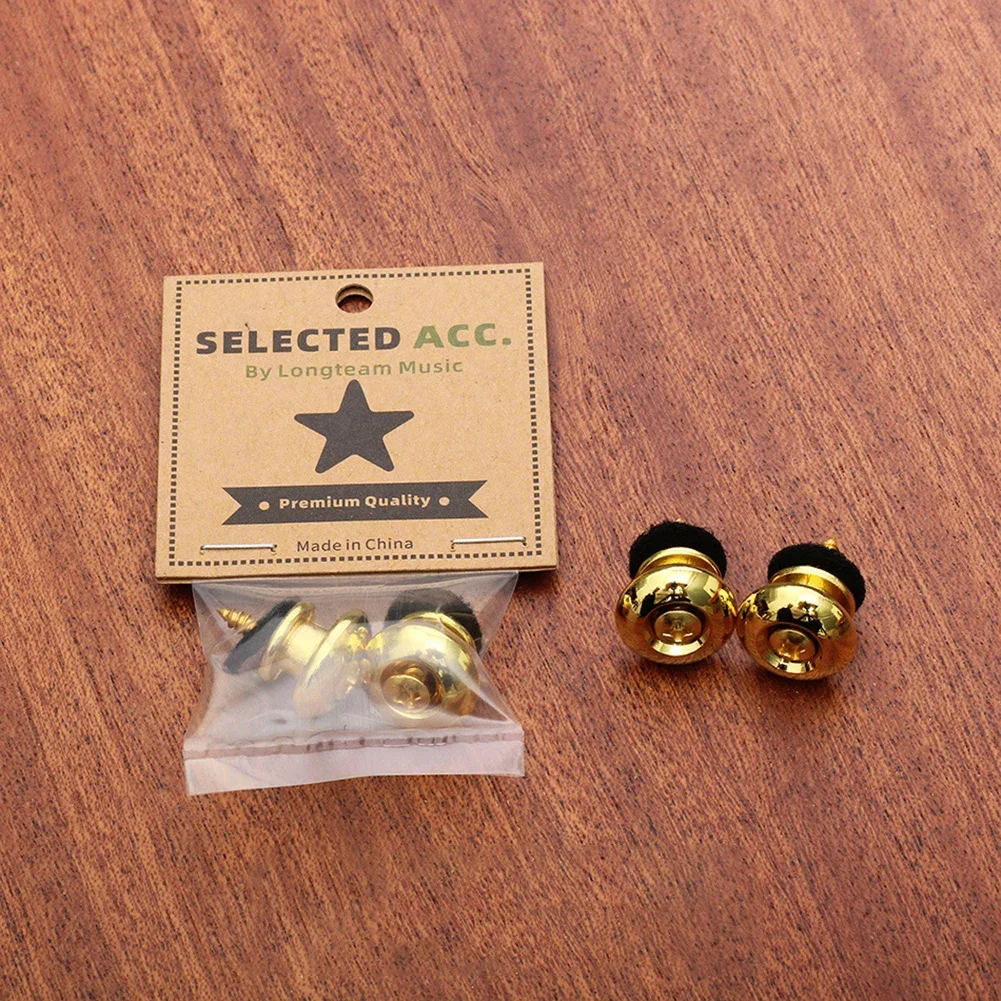 

New Guitar Strap Locks Buttons Button Locks Guitar Strap Buckle Buttons Buttons Guitar Strap Locks Secure Screw