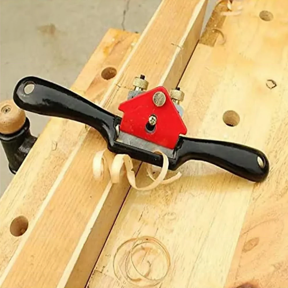 Woodworking Planer Adjustable Spokeshave Woodworking Plane Trimming Tools Hand Cutting Edge Chisel Carpenter Manual woodworking hand tools wood trimming tool