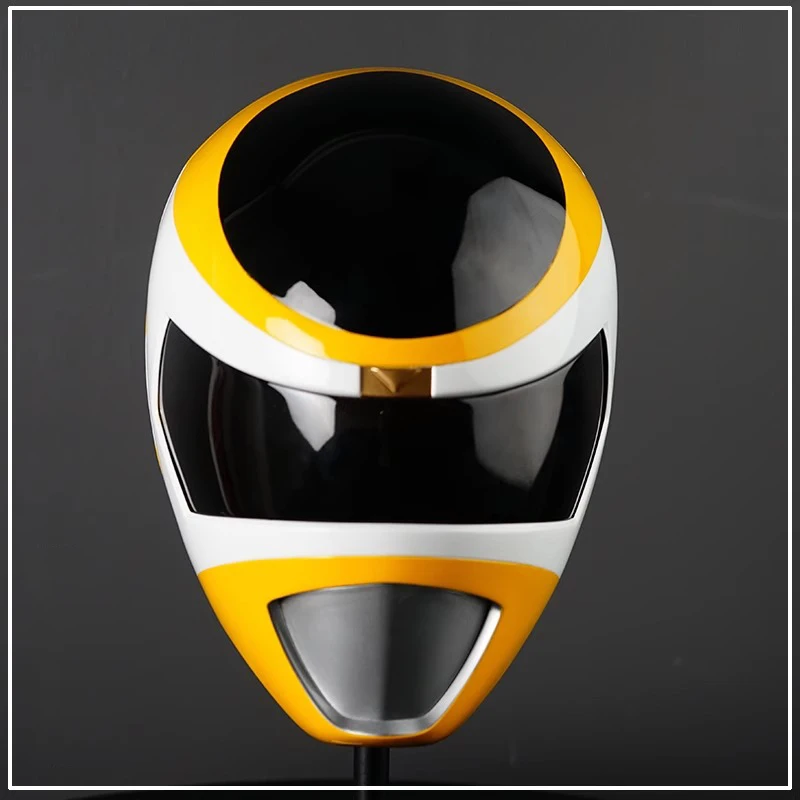 Denji Sentai Megaranger Cosplay FRP Helmet Mask For Adult Men Superhero Cosplay Mask Accessories Halloween Carnival Props