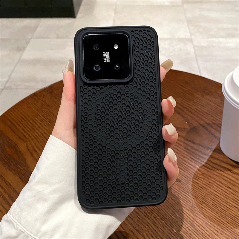 Luxury Heat Dissipation Magnetic Breathable Cooling Mesh Hard Cover