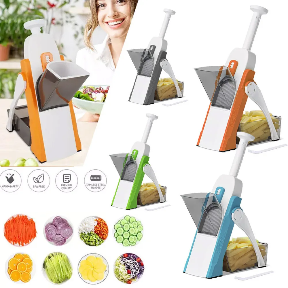 stainless steel onion and carrot slicer