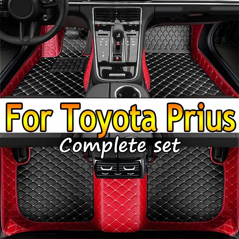 

Car Mats For Toyota Prius XW30 2010~2015 Auto Durable Carpet Rugs Leather Mat Anti Dirt Floor Pad Full Set Car Accessories 2011