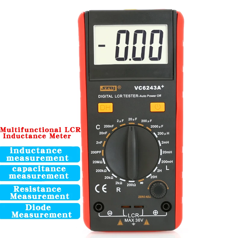 SZBJ LCR Tester Inductance Meter VC6243A, specialized instrument