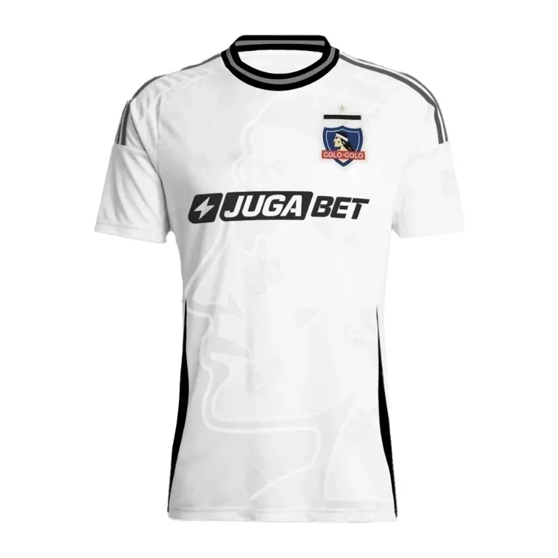 2026 Neues Colo Colo Kurzarm-Fußballtrikot für Kinder – Trendiges, atmungsaktives Shirt für Herren und Damen in Übergröße