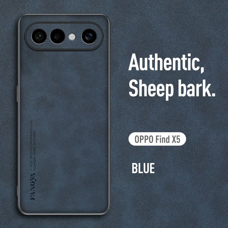 Leather Shockproof Phone Case - Skin-Friendly Protective Cover