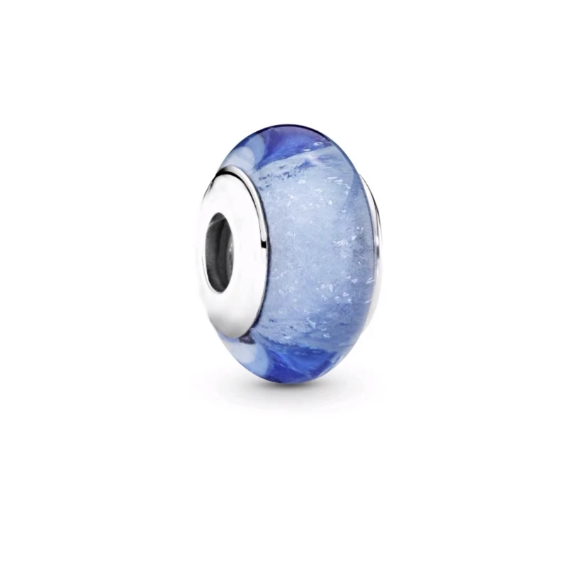 Murano Glass Series DIY Jewelry Charm Beads Fit Original Pan 925 Sterling Silver Bracelet Necklace 10Pcs charm jewelry,beads charms,bead jewelry making,beads jewelry,glass beads,charm bead,sterling silver beads,silver charm bead,sterling silver beads charm,loose beads,loose gemstone jewelry