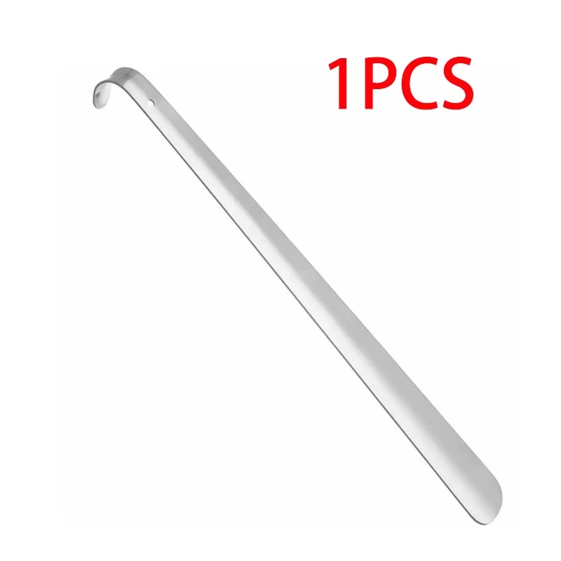 Edelstahl Schuhlöffel Langen Griff Hause Professionelle Schuhlöffel Metall Schuh Extractor Schuh Entferner Heber Pull Werkzeuge 52CM